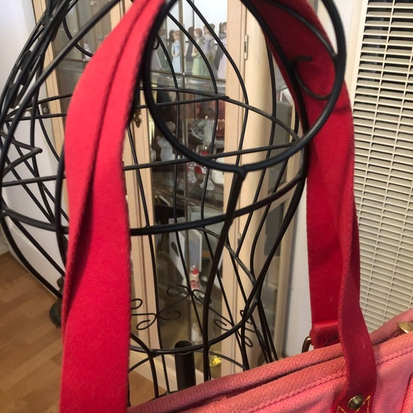 🏝 🏖 LOUIS VUITTON Antigua Canvas Cabas MM (PINK) 💗 - Picture 12 of 12